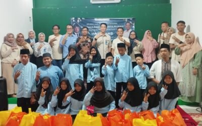 KEMENTERIAN PERUMAHAN DAN BANK BNI BERBAGI BERSAMA ANAK YATIM – DHUAFA DI YAYASAN RINDANG BANGUN INDONESIA