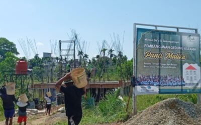 LANGKAH BERKAH, PENGECORAN LANTAI 1 PANTI MALIKA RAMPUNG DENGAN DOA DAN DUKUNGAN DERMAWAN