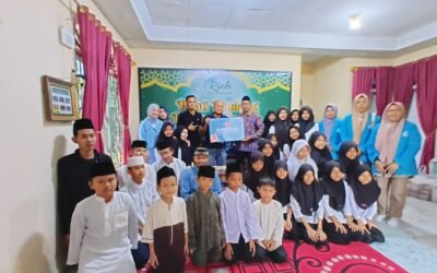 TELKOMSEL BRANCH JAMBI BERBAGI KEBAHAGIAAN DI PANTI RINDANG BANGUN INDONESIA