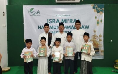 RINBI TEBAR CINTA DAN KEPEDULIAN UNTUK ANAK YATIM DAN DHUAFA DI MOMEN PERINGATAN ISRA MI’RAJ NABI MUHAMMAD SAW 1447 H