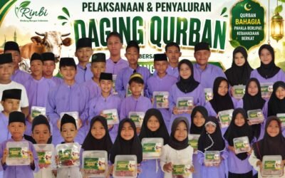 YAYASAN RINDANG BANGUN INDONESIA (RINBI) KEMBALI TEBAR KEBAHAGIAAN IDUL ADHA MELALUI PROGRAM QURBAN DAN AQIQAH